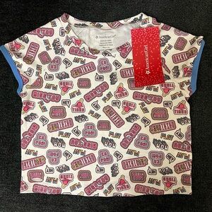 Xersion Kids Graphic Tee - White and Red